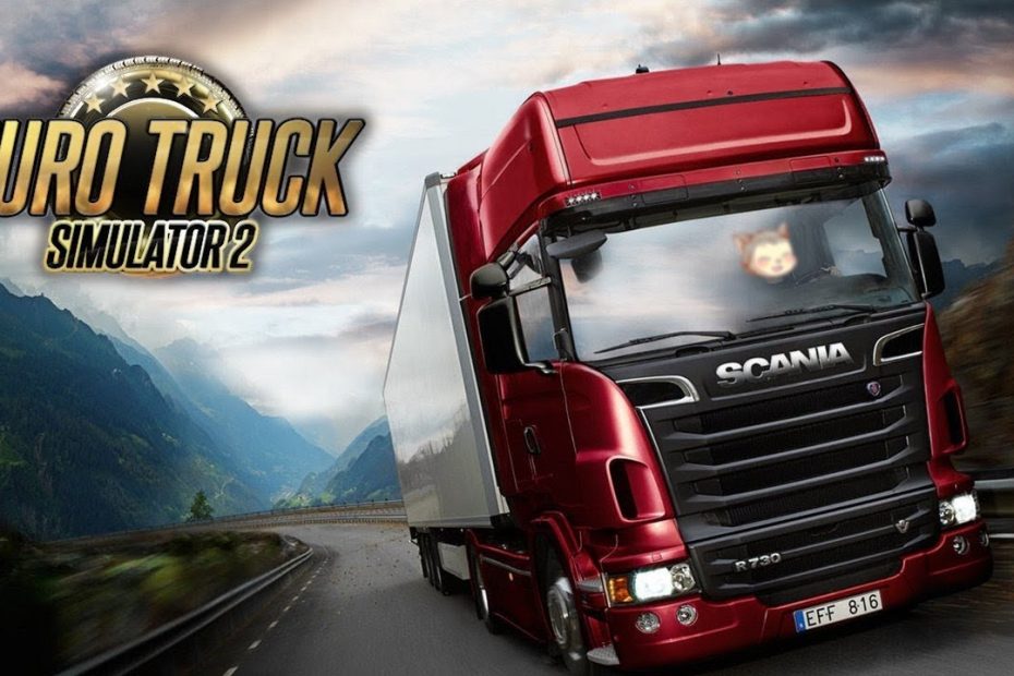 유로트럭2] 옥냥이 코믹 게임실황 1화 - 시청자들과 함께하는 트럭알바 (Euro Truck Simulator 2) - Youtube