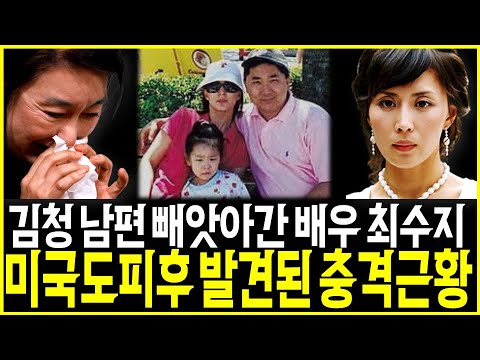 김청 남편 빼앗아간 배우 최수지 미국 도피후 발견된 근황 모두 경악