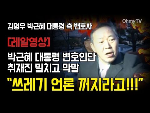 [레알영상] 박 대통령 변호사 김평우