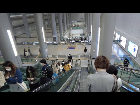 [4K] 김포공항에서 지하철 9호선 보훈병원행 급행 열차 타기 Take a Exp. Train of Seoul Metro Line No.9