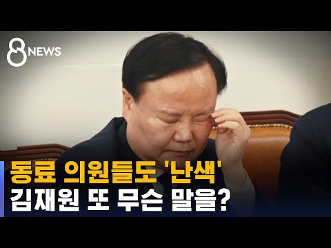 동료 의원들마저 '난색'…김재원 또 무슨 말 했길래? / SBS 8뉴스