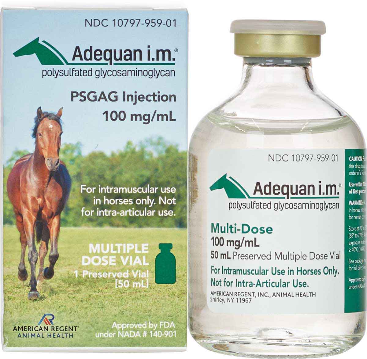 Adequan I.M. Equine American Regent - Safe.Pharmacy|Joint Dysfunction |  Horse Rx | Equine