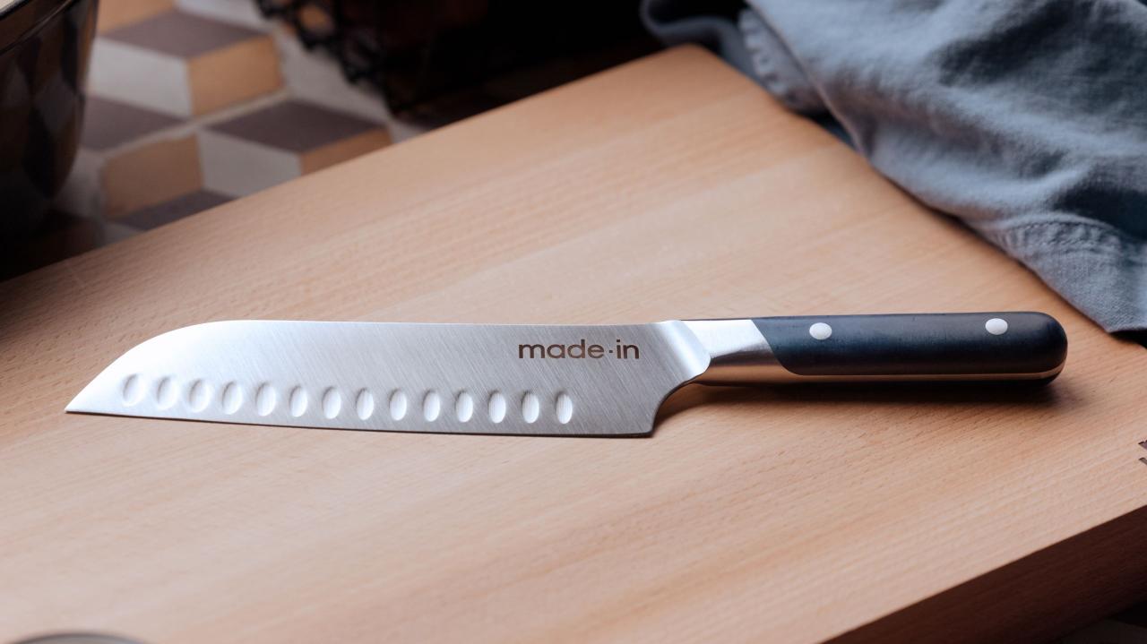 7 Inch Santoku Knife | Made In - Made In