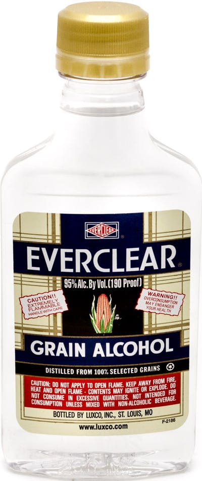 Everclear Grain Alcohol 190 Proof 200Ml - Buster'S Liquors & Wines