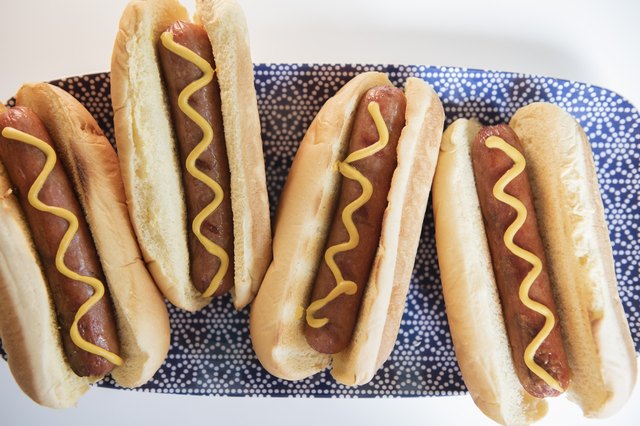 Calories In A Hot Dog & Bun | Livestrong