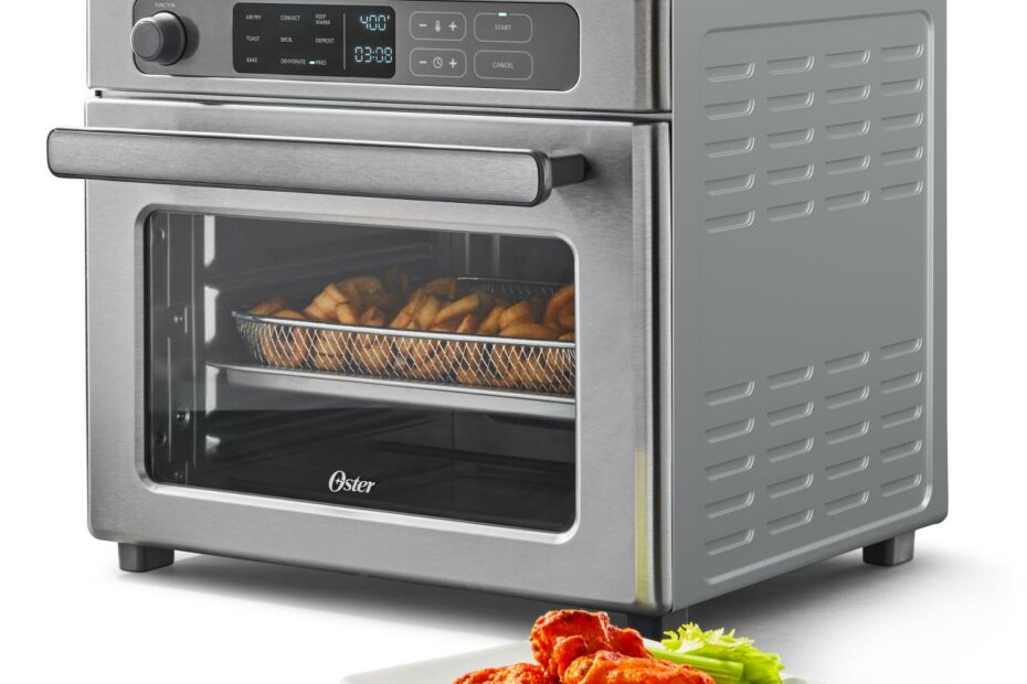 Oster® Digital Rapidcrisp™ Air Fryer Oven, 9-Function Countertop Oven With  Convection | Oster