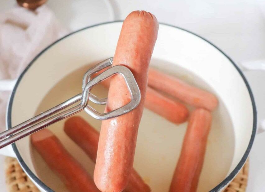 How To Boil Hot Dogs » Homemade Heather