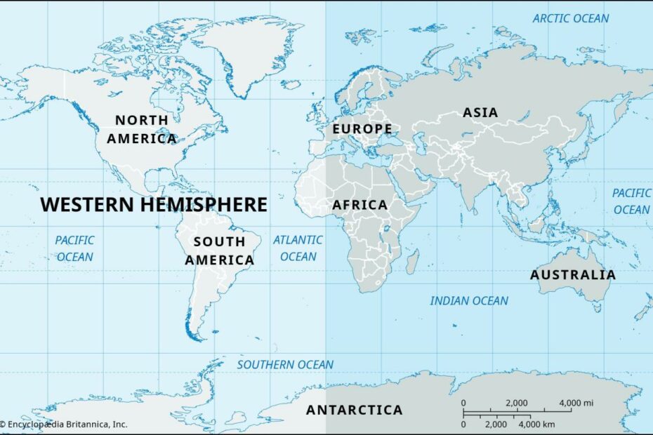 Western Hemisphere | Map, Definition, & Facts | Britannica