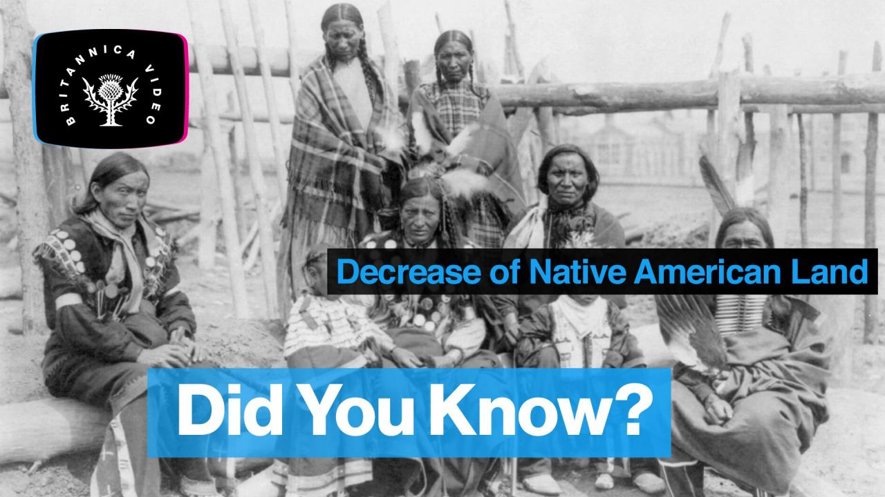 Video Of Indigenous Peoples: Loss Of Land To The United States | Britannica