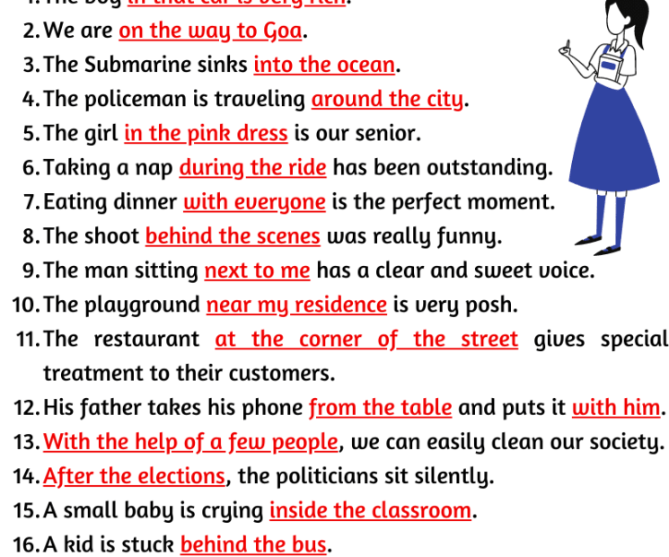 20 Examples Of Prepositional Phrase » Onlymyenglish.Com