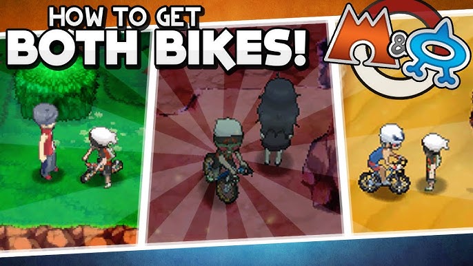 How To Get Both The Acro & Mach Bike! - Pokémon Omega Ruby And Alpha  Sapphire - Youtube