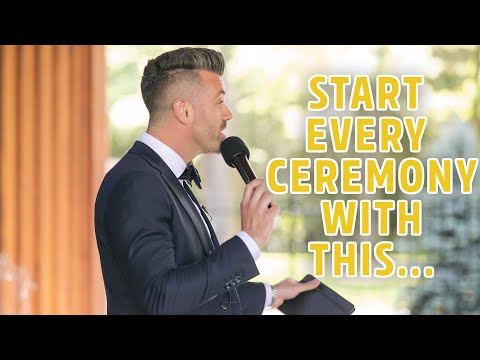 What I say before EVERY ceremony (well...some variation of this)