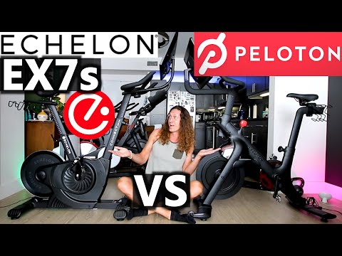 Peloton Bike+ Vs Echelon Ex7S - $2500 Peloton Vs $2000 Echelon Review! -  Youtube