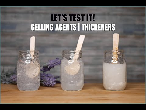 LET'S TEST IT | How to make CLEAR GEL | GELLING AGENTS & THICKENERS | EP.1