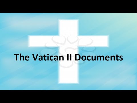 The Teaching Of Vatican Ii Through The Council'S Documents - Youtube