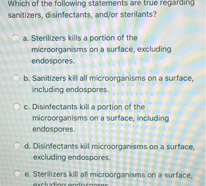 Solved Which Of The Following Statements Are True Regarding | Chegg.Com