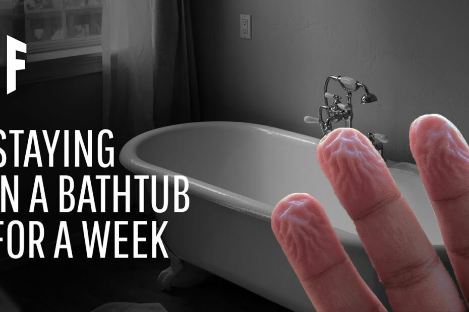 What Happens If You Don'T Leave The Bathtub For A Week? - Youtube