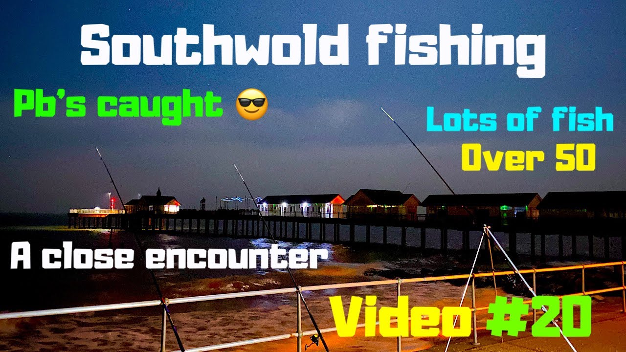 Sea Fishing Southwold Suffolk Coast Uk Beach Shore Angling Lots Of Fish &  Close Encounter Pbs Caught - Youtube