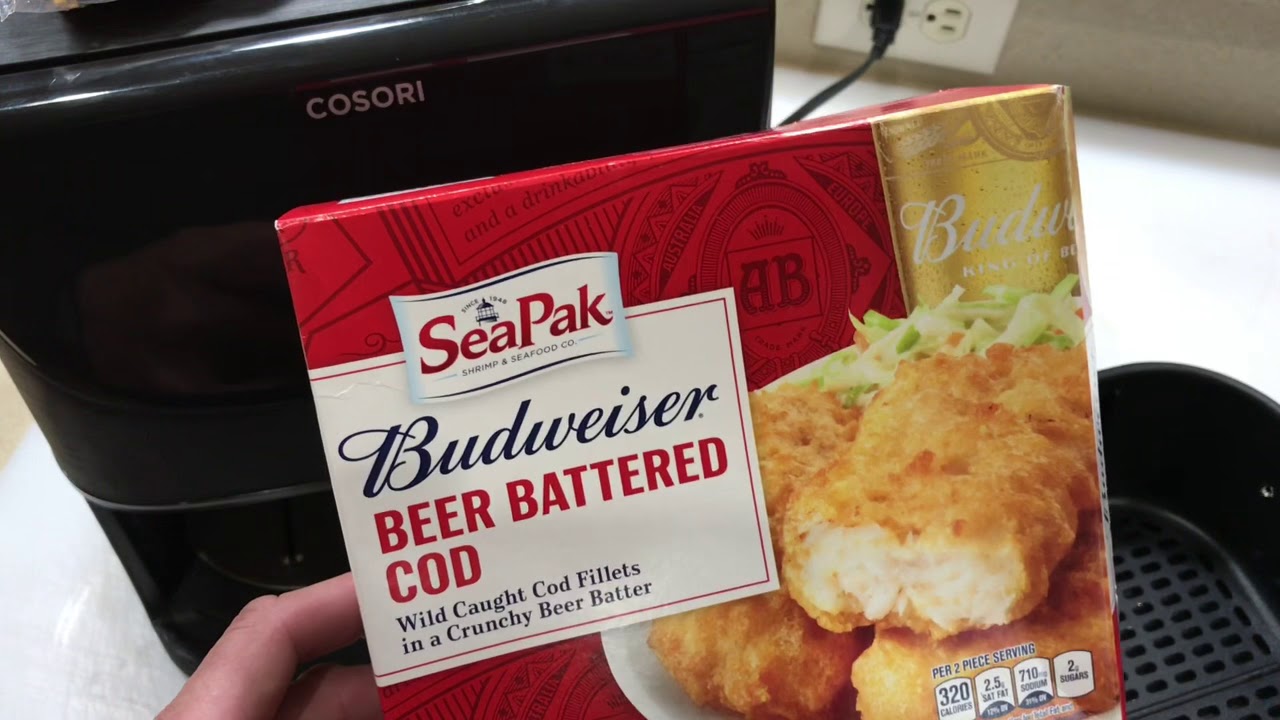 Budweiser Beer Battered Fish On The Air Fryer - Youtube