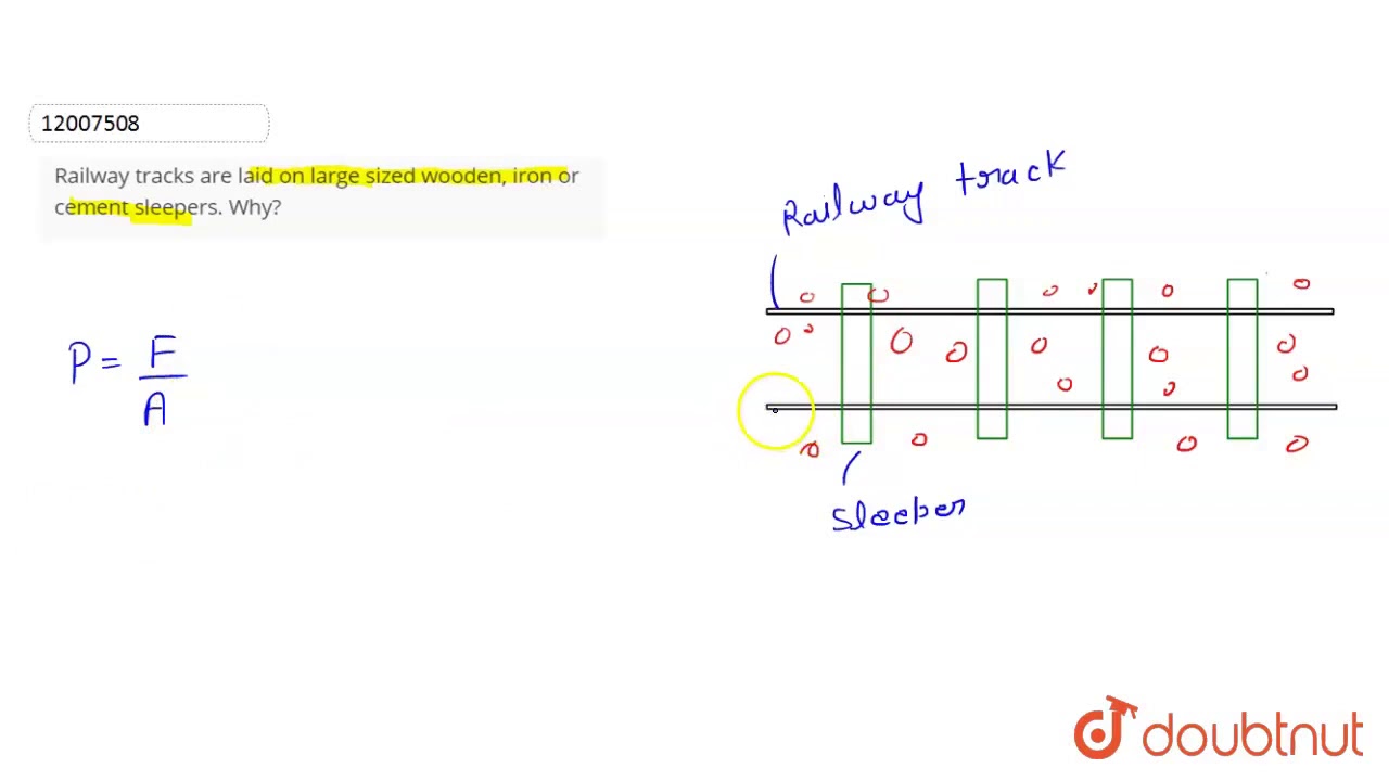 Railway Tracks Are Laid On Large Sized Wooden, Iron Or Cement Sleepers. Why?  - Youtube