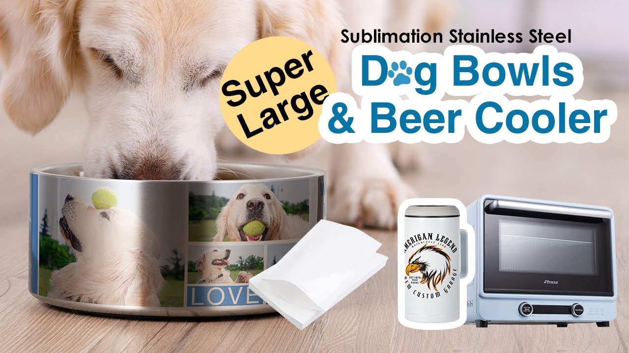 How To Print Stainless Steel Dog Bowl And Beer Cooler? - Youtube