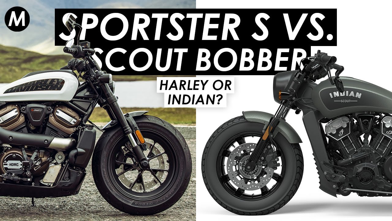 New 2021 Harley-Davidson Sportster S Vs. Indian Scout Bobber: Which One  Should You Buy? - Youtube