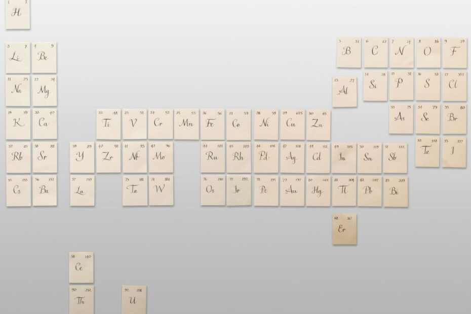 Who Invented The Periodic Table?