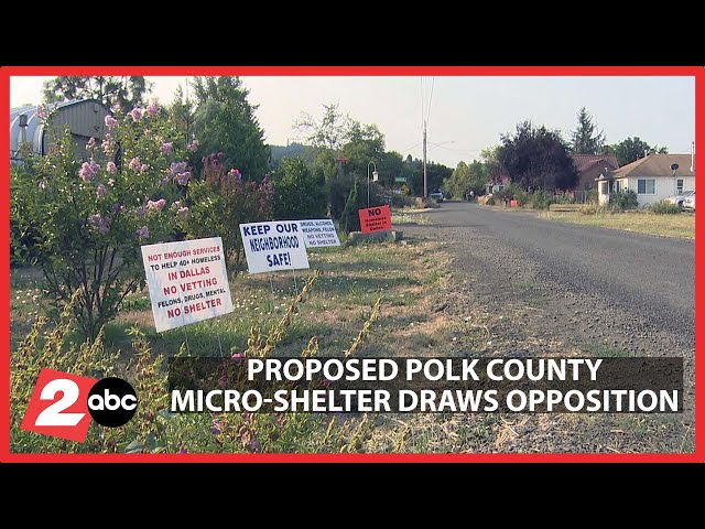 Residents Push Back Against Proposed Homeless Shelter In Polk County,  Oregon - Youtube