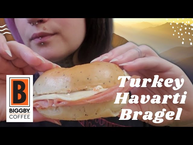 Asmr. Turkey Havarti Bragel Sandwich. Biggby Coffee Remake (Eating  Sounds//No Talking) Mukbang - Youtube