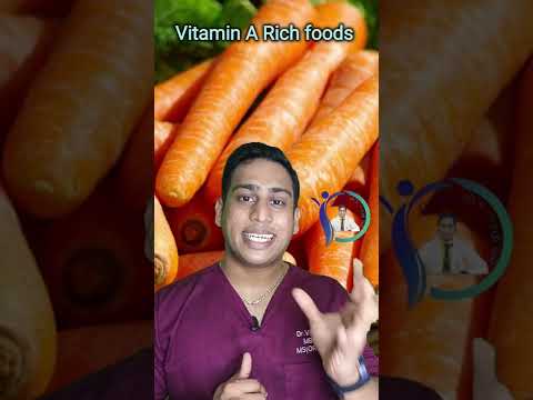 Does carrots really have Vitamin A | Vitamin A rich foods | Vitamin A diet | Beta-carotene