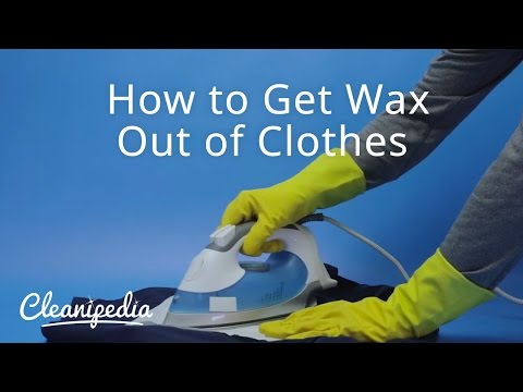 How to Get Wax Out of Clothes