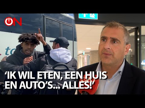 Gelukszoekers in Ter Apel geven aan wat zij verwachten van Nederland: 'Eten, huis, auto's... Alles!'