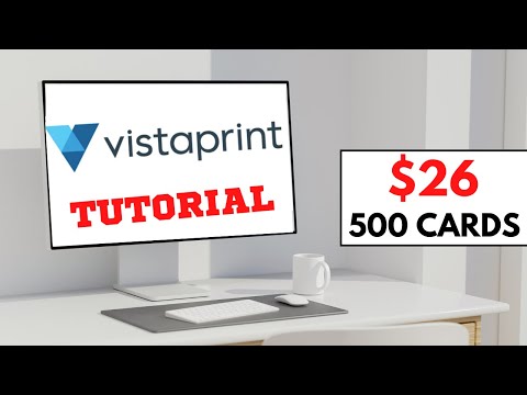 How To Create VistaPrint Business Cards In 2023! (Step By Step Tutorial)