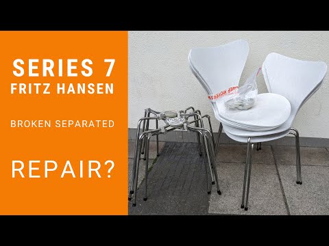 Fritz Hansen Series 7. How to repair chair?  One or all? Vlinderstoel, Syver stole