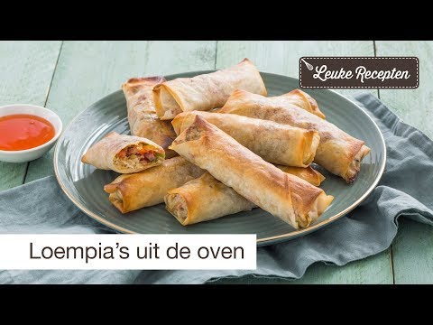 Loempia's uit de oven