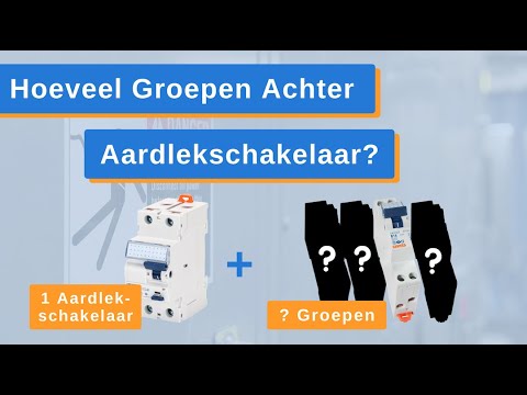 Hoeveel Groepen Achter een Aardlekschakelaar? Aardlekbeveiliging - GewissElektro