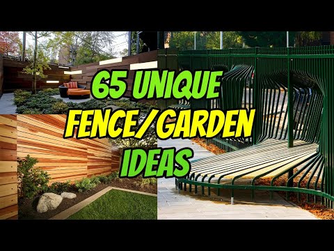 65 Totally Unique Fence Ideas / Garden Ideas