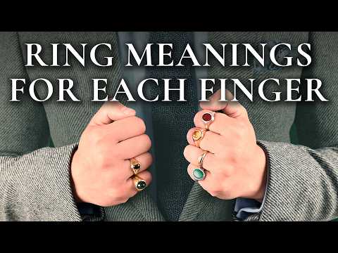 Rings & Their Meaning, Symbolism For Men - What Finger(s) To Wear A Ring On