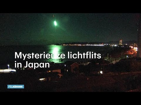 Groene vuurbal in de lucht boven Japan - RTL NIEUWS