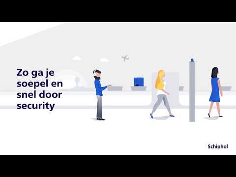 Slim je handbagage inpakken, sneller door de luchthaven security check