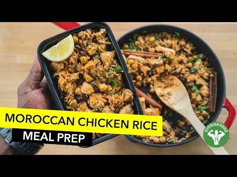 Moroccan Inspired Chicken & Rice / Arroz con Pollo al Estilo Marroquí