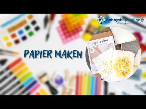 Je eigen papier maken