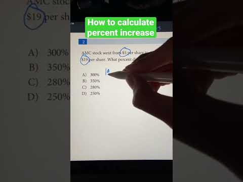 How to Calculate Percent Increase