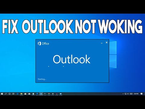 How To Fix Outlook Not Working/Opening in Windows 10