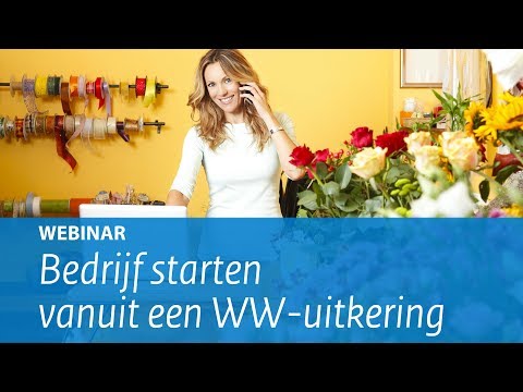 Webinar: Bedrijf starten vanuit een WW-uitkering