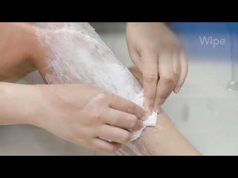 How to remove unwanted hair using a cream, lotion, or gel