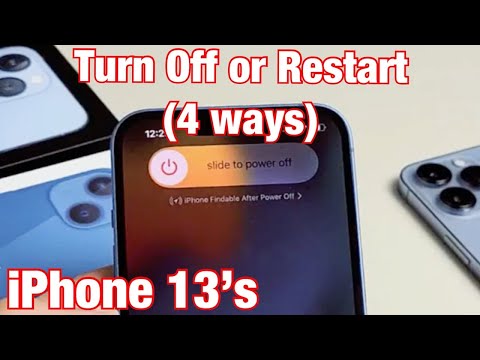 iPhone 13's: How to Turn Off or Restart (4 Ways)