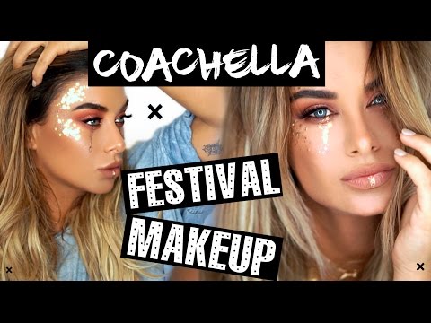 Coachella inspired festival makeup + NEW HAIR!