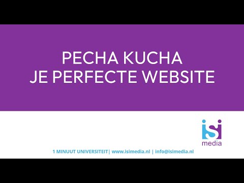 Hoe ziet een goede website eruit (in 400 seconden)? [ 1 Minuut Universiteit