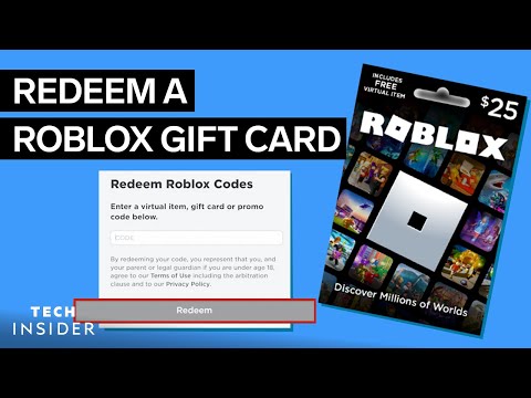 How To Redeem A Roblox Gift Card